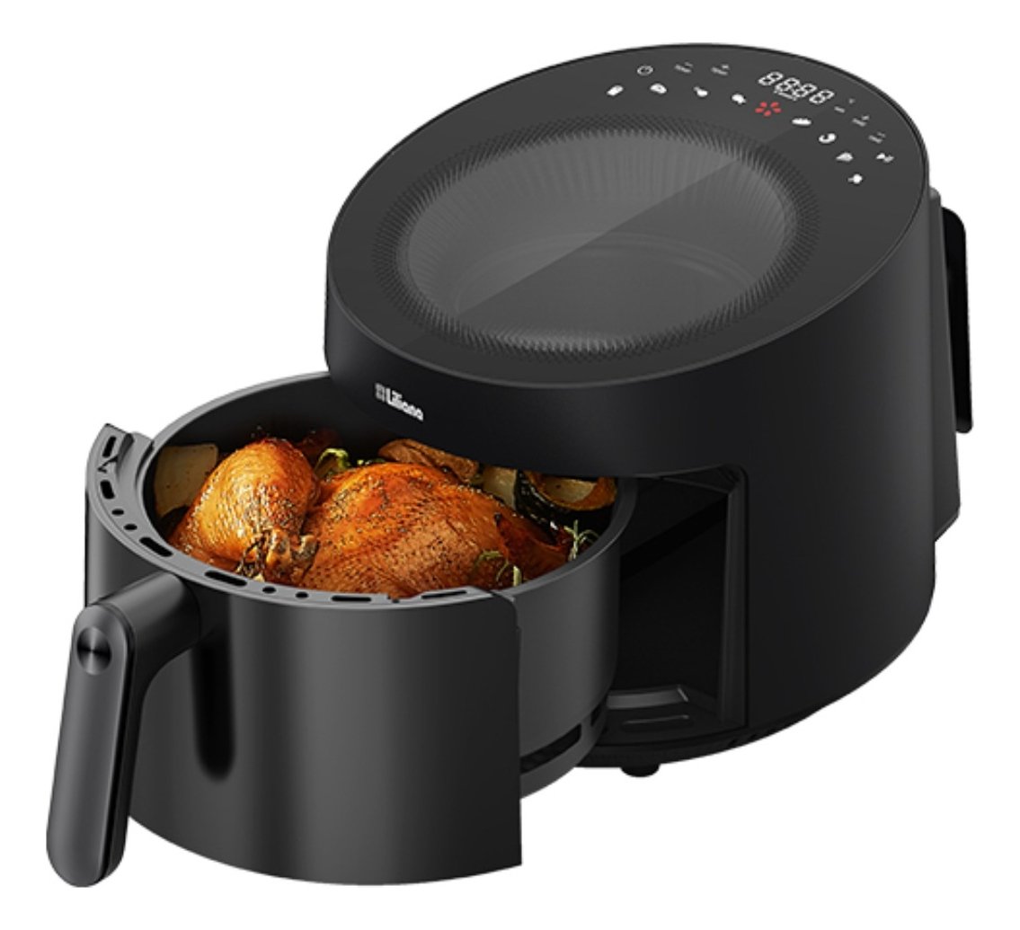 Freidora De Aire Liliana Lumifry 5l Color Negro - Imagen 2