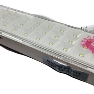 Luz De Emergencia 30 Leds Autonomía 8hs Marca Interelec Color Blanco