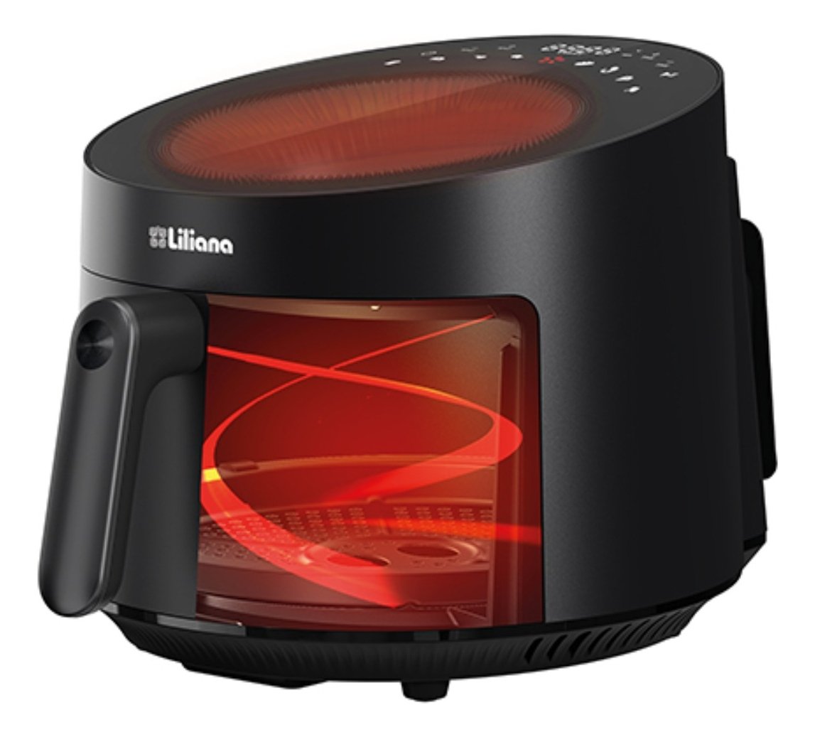 Freidora De Aire Liliana Lumifry 5l Color Negro - Imagen 4
