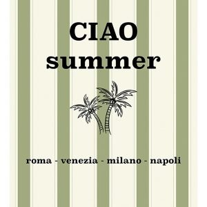 Toallón Playero 70x140 Cm Estampado Súper Absorbente Jc Color Ciao