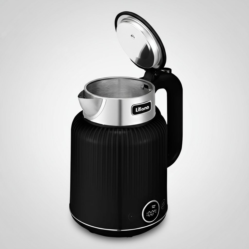 Pava Eléctrica Liliana Safeheat Ap992n 1,5 L Negro - Imagen 6