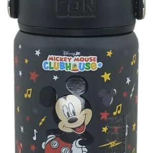 Botella Térmica Acero Lumilagro Disney 350ml Mickey Negro