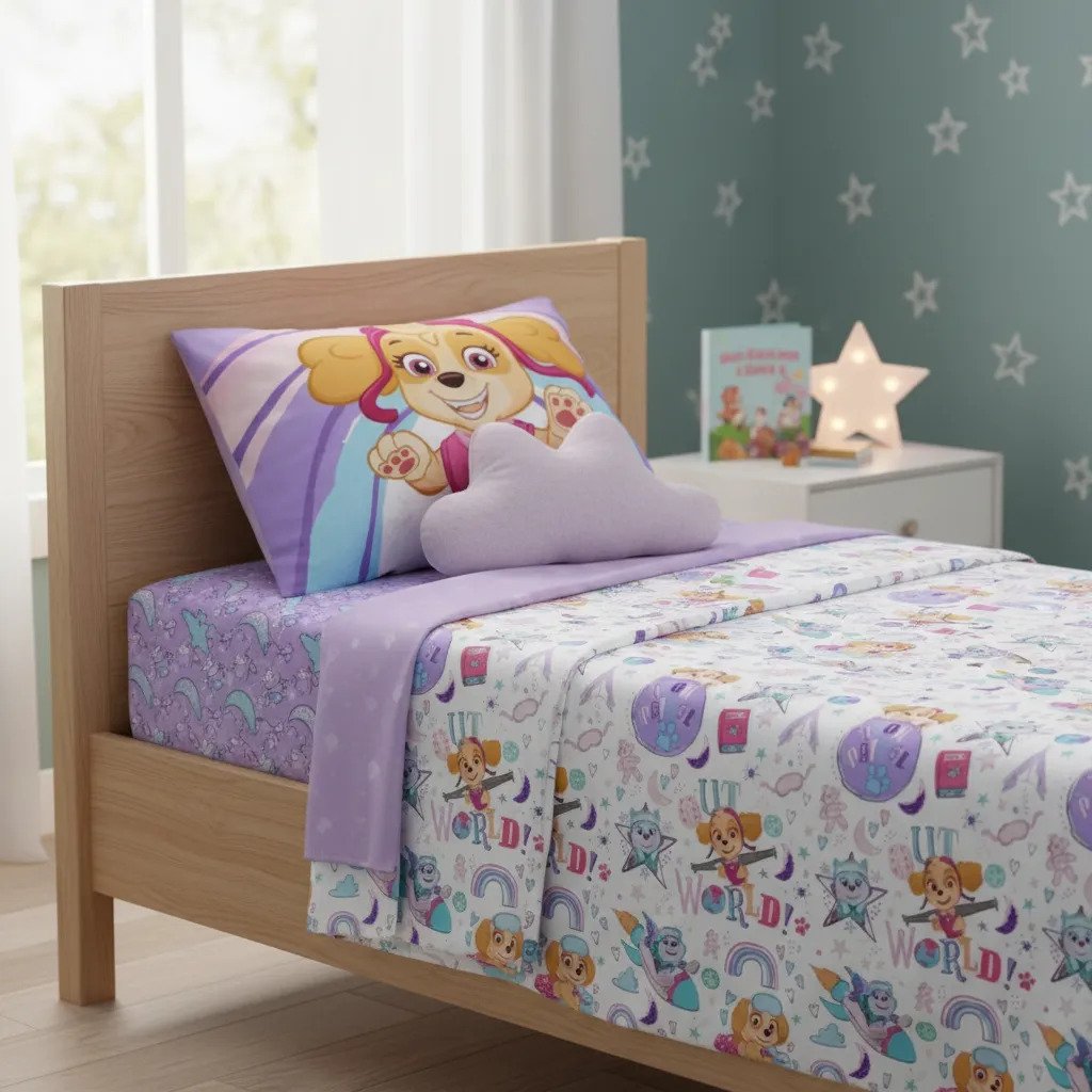 Juego De Sabanas Piñata 1 1/2 Plaza Paw Patrol Ultra Soft Paw Patrol Avengers