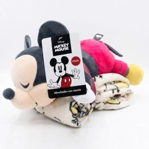 Manta Infantil Con Almohadón -mickey Mickey Beige