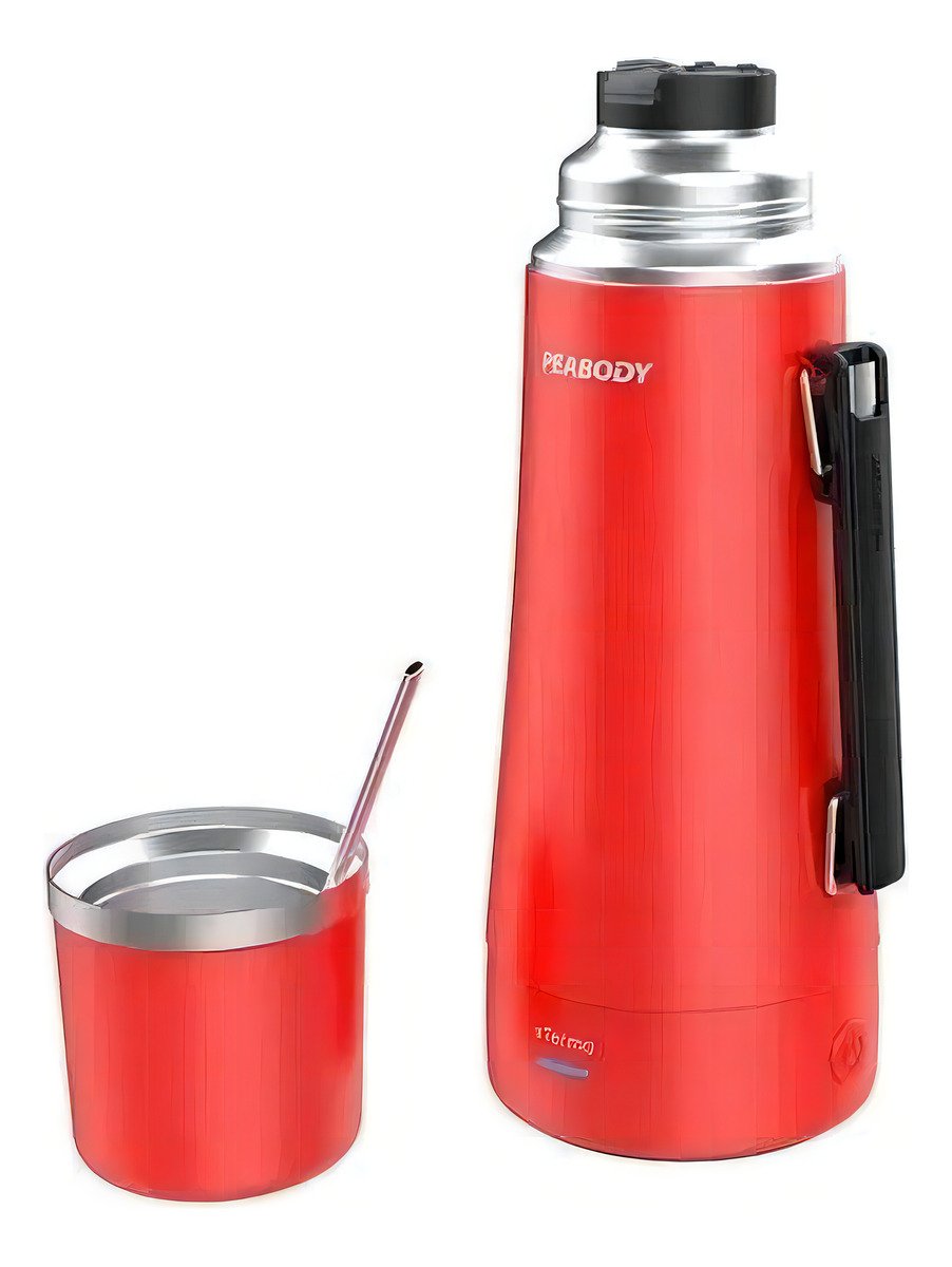 Termo Eléctrico Peabody Pe-eta1001r Rojo Dos En Uno 1lt - Imagen 3