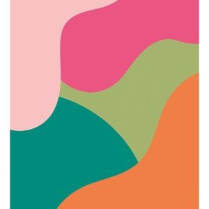 Toallón Playero 70x140 Cm Estampado Súper Absorbente Jc Color Bubble