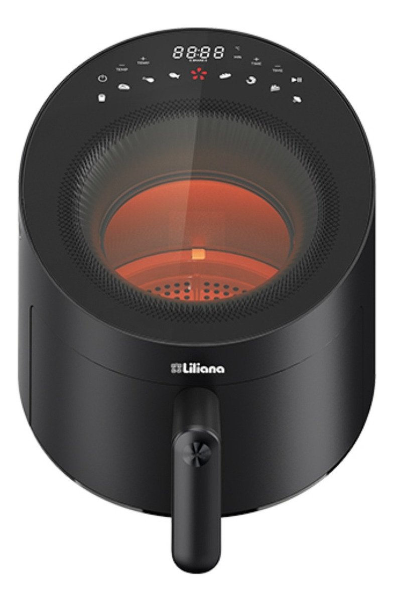 Freidora De Aire Liliana Lumifry 5l Color Negro - Imagen 3