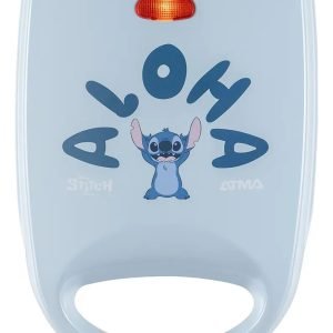 Sandwichera Atma Disney Stitch Placas Antiadherentes Celeste