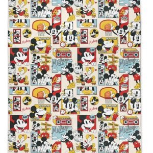 Frazada Piñata Super Soft 150x220 Cm Mickey 660 G Blanco