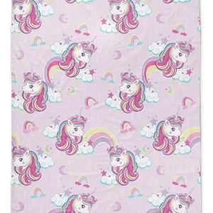 Frazada Piñata Super Soft 150x220 Cm Unis 660 G Rosa