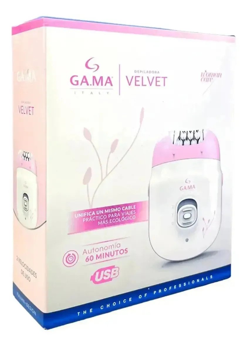 Depiladora De Pinzas Gama Velvet Usb Inalámbrica Color Blanco Con Rosado Blanco/rosa - Imagen 8