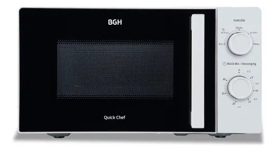 Microondas Bgh Mecánico 18l Blanco B118mb25 - Imagen 2