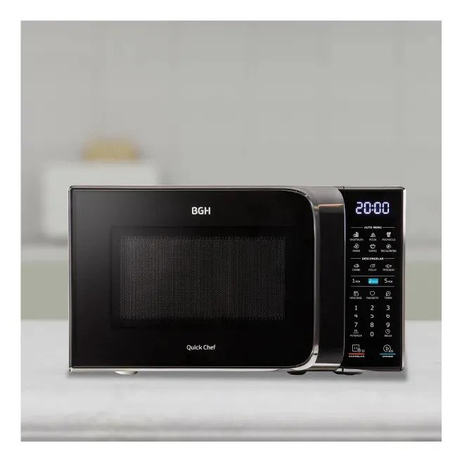 Microondas Bgh Eco Negro Digital 20 Litros B120dn20i - Imagen 4