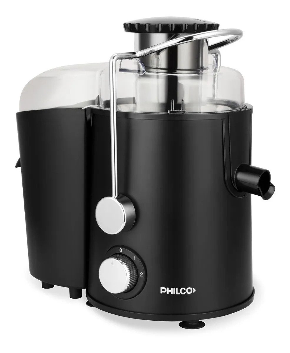 Juguera Centrifuga Philco Juph21bp Frutas Y Verduras De 400w Color Negro - Imagen 2