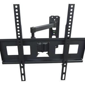Soporte Tv Led Extensible Doble Brazo Movil 23 A 55 Pulgadas Color Negro