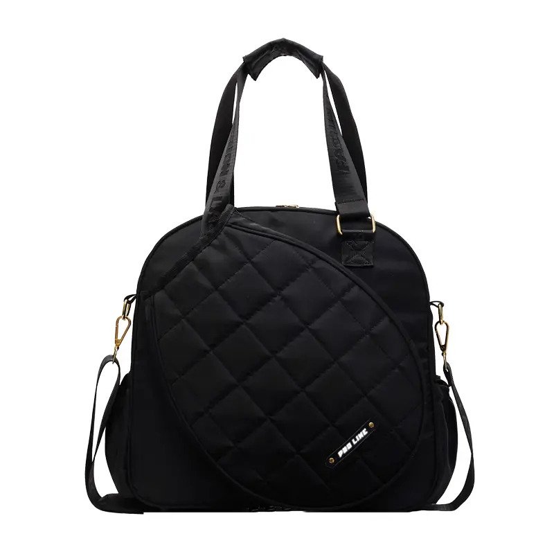 Bolso Mochila Porta Paleta Tenis Padel Correa Ajustable Proline Negro - Imagen 2