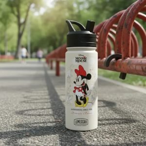 Botella De Acero Inoxidable 530ml Lumilagro Disney Minnie Mouse