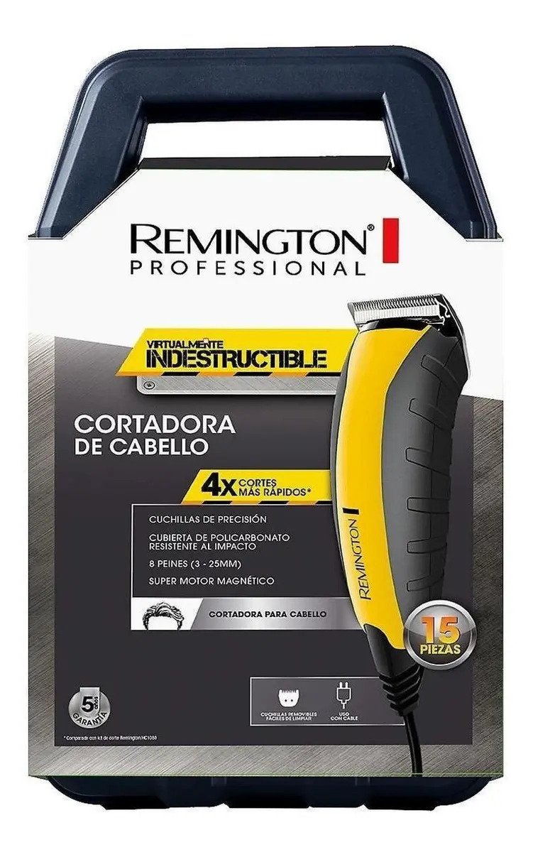 Remington Cortadora De Cabello Indestructible Hc5850 Amarillo