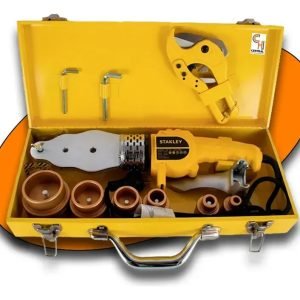 Termofusora Stanley 1500w Sxh1530 - Fusión Precisa De Tuberías Con Control De Temperatura Incluye 6 Boquillas