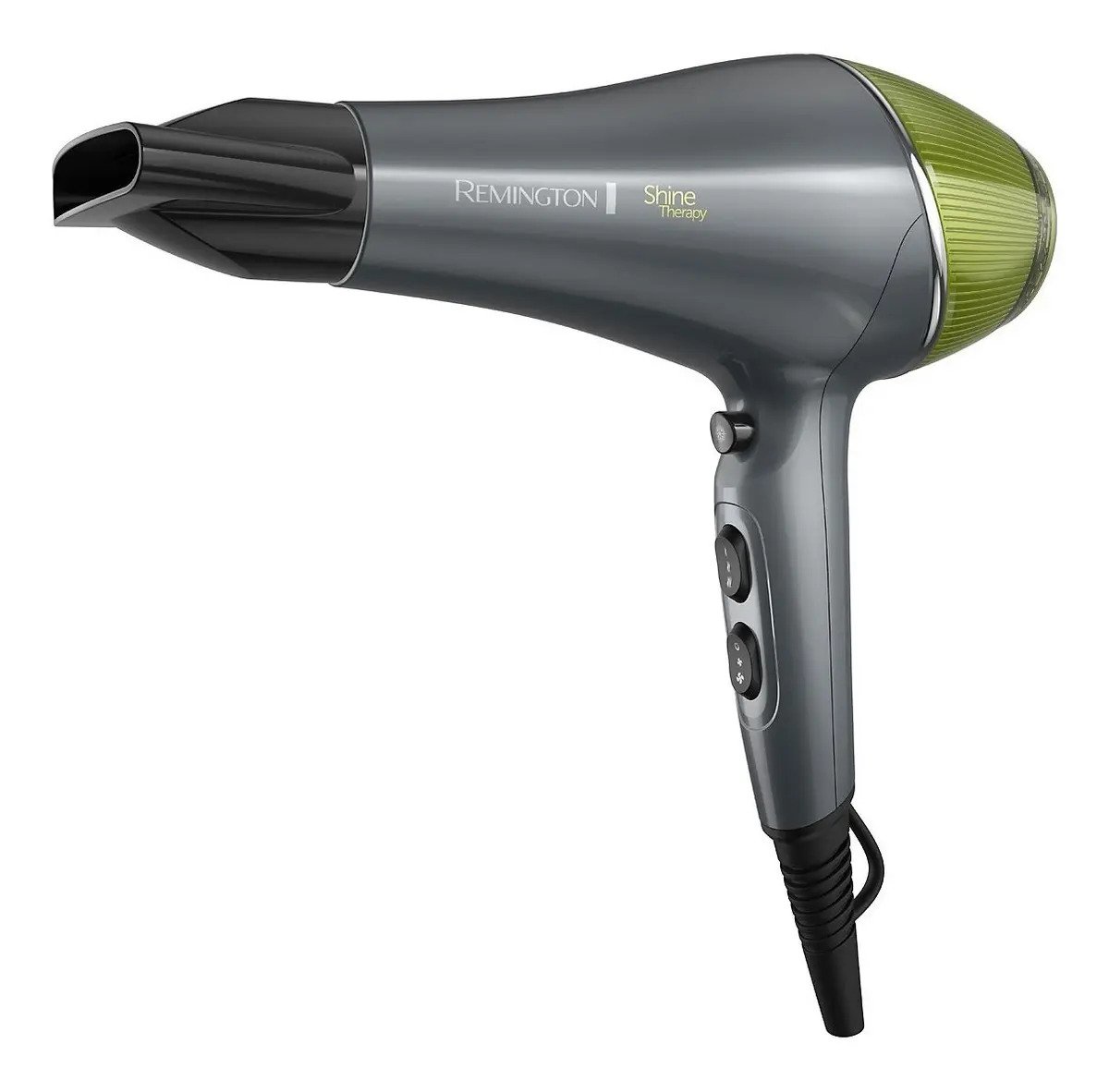 Secadora De Cabello Profesional Remington Shine Therapy D18a Gris Oscuro