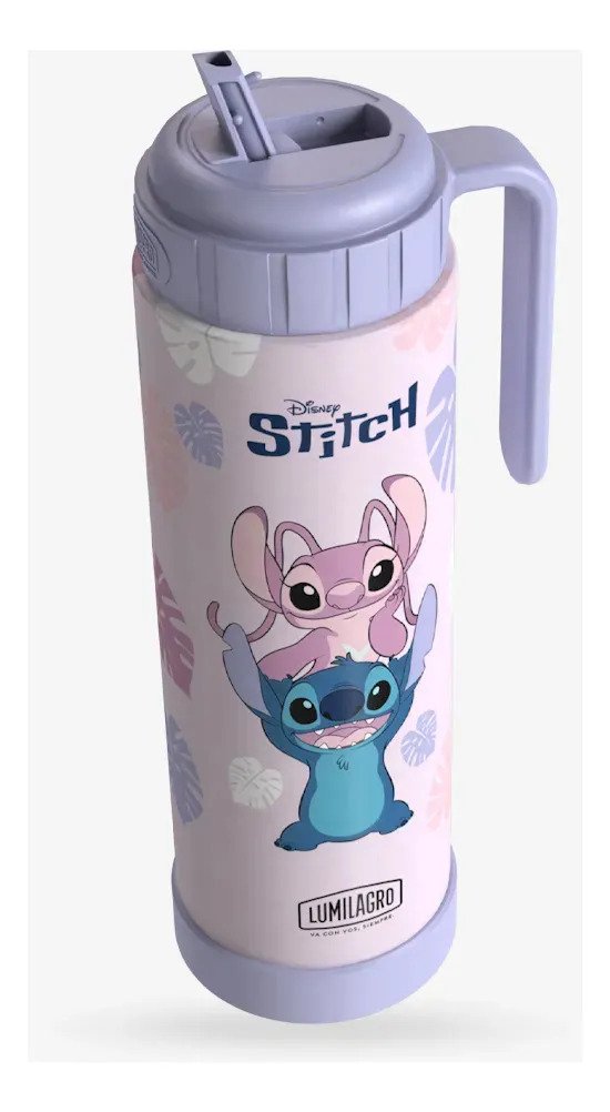 Termo Lumilagro Acero Luminox Pampa Disney 1l Stitch - Imagen 3