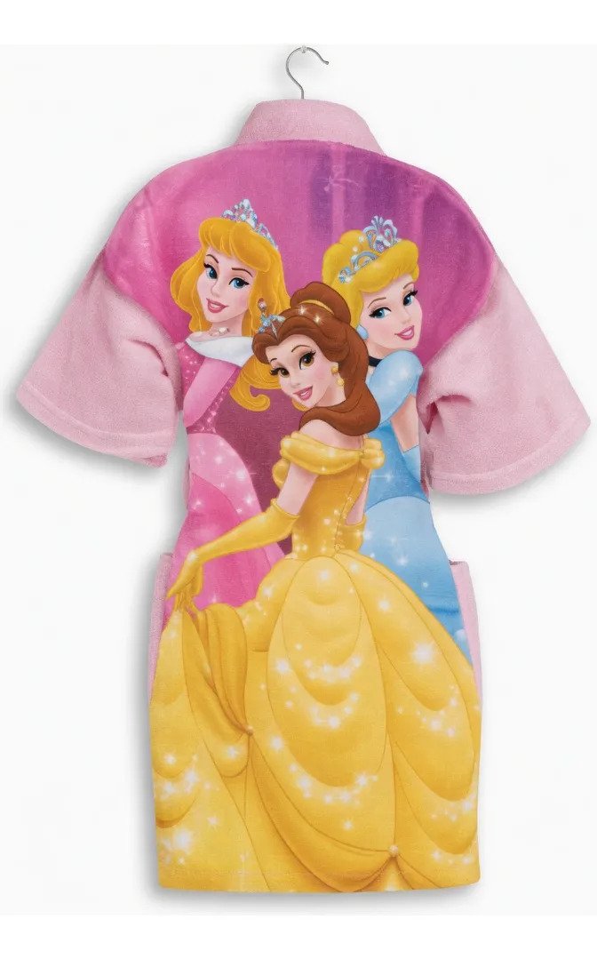 Bata De Toalla Disney Piñata Talle M Celeste Princesa M