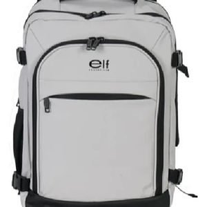 Mochila Elf Viajera 38 Llts 48 X 33 X 24 Cm Engomada Gris Lisa