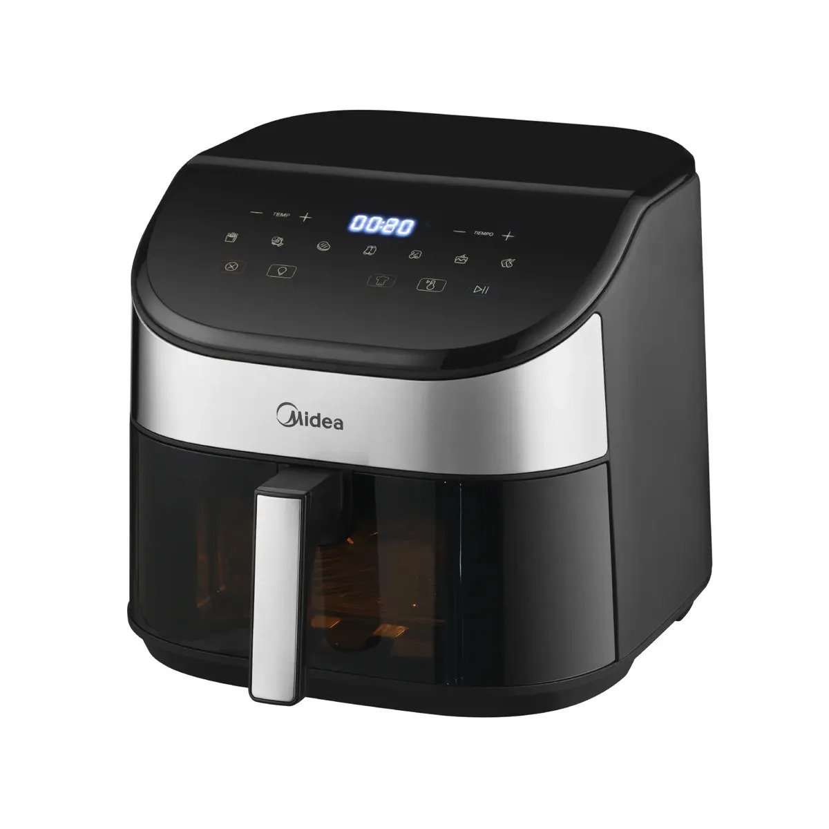 Freidora De Aire Midea Af-dw60bar1 6l Color Negro - Imagen 3