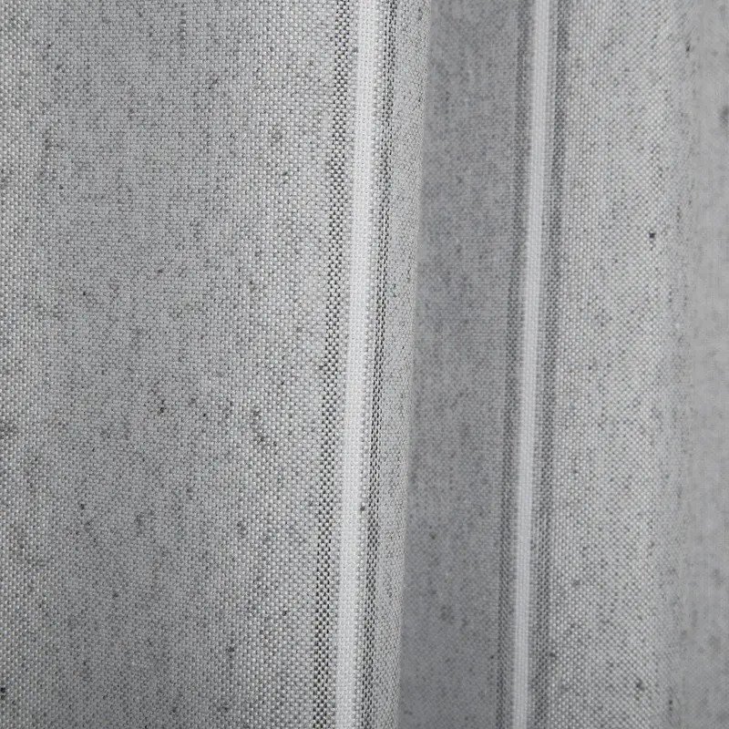 Mantel De Mesa Cocina 150x250 Cm Tejido Hilo Suave Premium Camberra Gris Rayas - Imagen 3