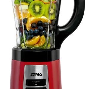 Licuadora De Vaso Atma Smartmix Lv242ap Negra Color Rojo