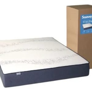 Colchon Suavestar 2 1/2 Plaza Stress Free Rollpack 140 X 190 X 21 Blanco/gris