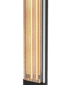 Calefactor Infrarrojo Whitenblack 1200w Negro Doble Resistencia Cuarzo