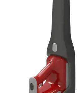 Aspiradora Vertical Inalámbrica 2 En 1 Daihatsu D-as200 120w - Gris Oscuro Rojo