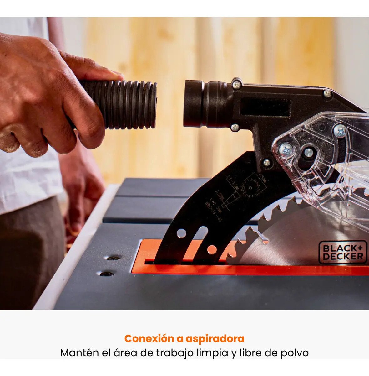 Sierra Circular De Banco Mesa B+d 1800w 250mm Bes-71800tss - Imagen 3