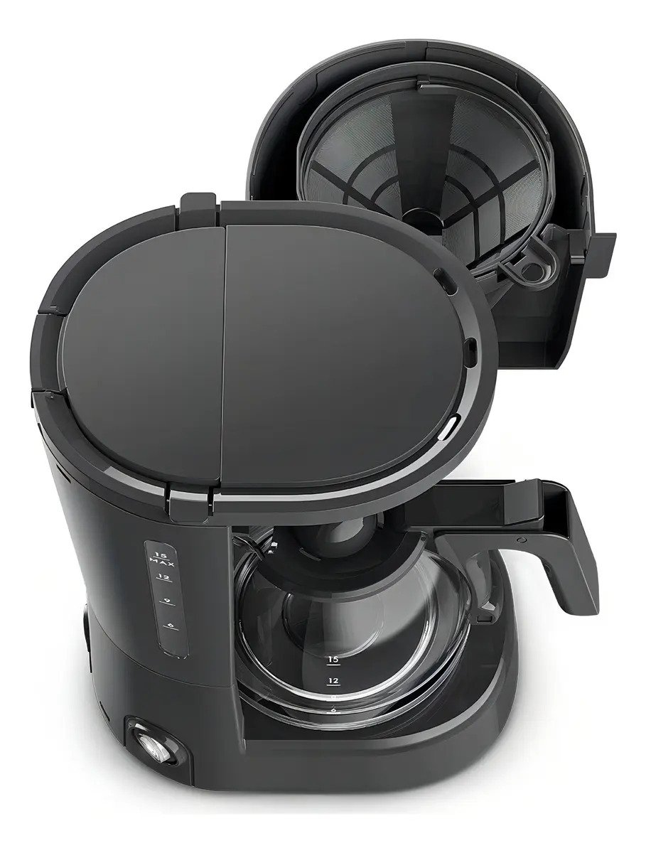 Cafetera Electrica Electrolux Inox Ecm10 600ml Color Plateado - Imagen 6