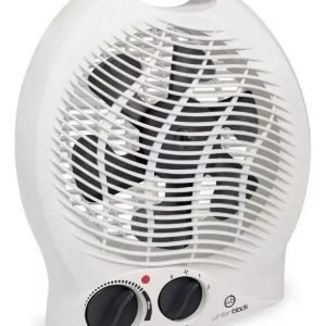 Caloventor Cawb01 Color Blanco 2000w Con Termostato Whitenblack