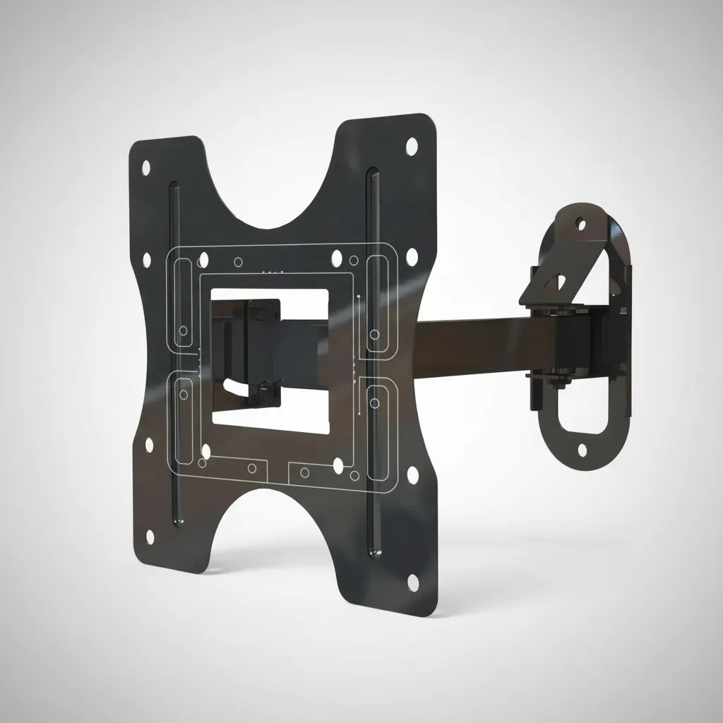 Soporte De Tv Led 23 A 42 Pulgadas 25kg E-soporter Es-eb140 Negro - Imagen 5