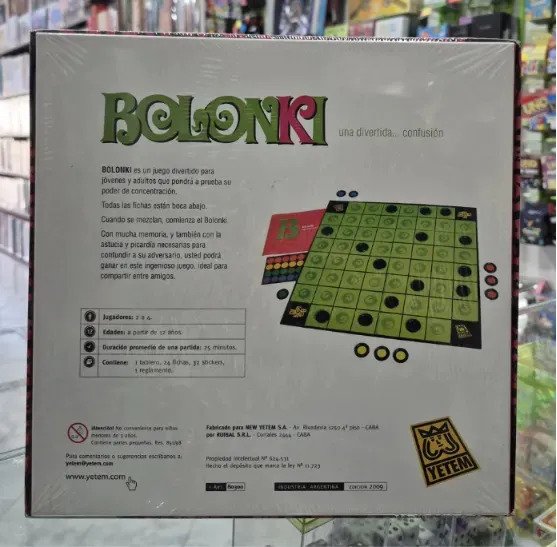 Juego De Mesa Bolonki Una Divertida Confusion Yetem Srj - Imagen 2