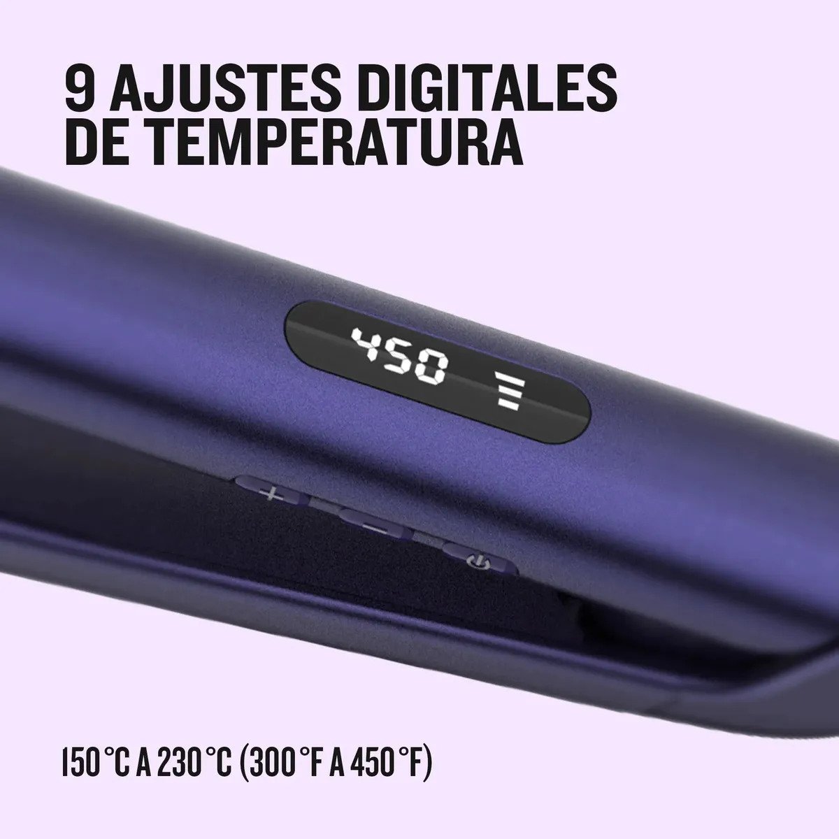 Planchita Alisadora De Pelo Remington Gloss S9350 Violeta - Imagen 4