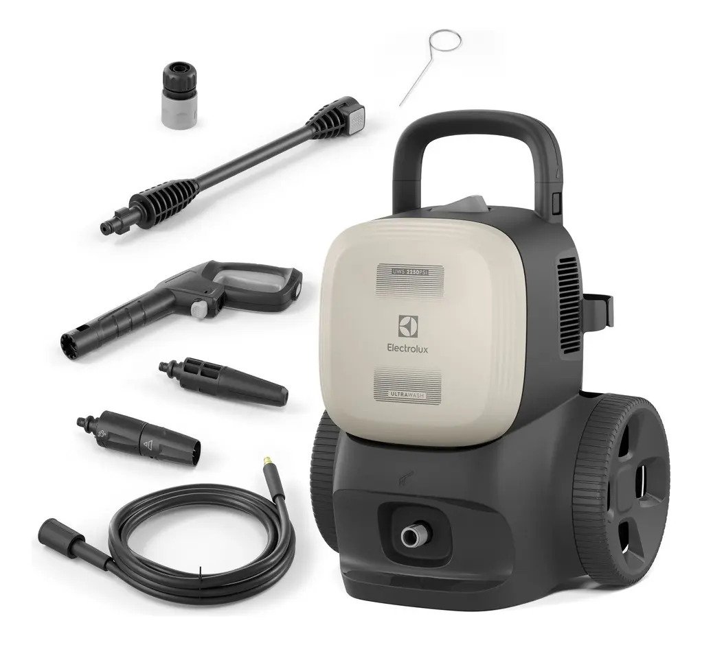 Hidrolavadora Eléctrica Electrolux Ultra Wash Uws2250 Crema De 1800w Con 2250bar De Presión Máxima 60hz 60 Hz - Imagen 2