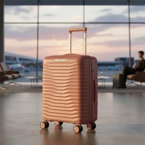 Valija Carry On 20 Polipropleno Elf Expandible Rosa Lisa