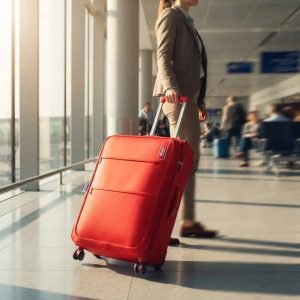Valija 28 4280 Elf Roja 4 Ruedas Rojo 4280