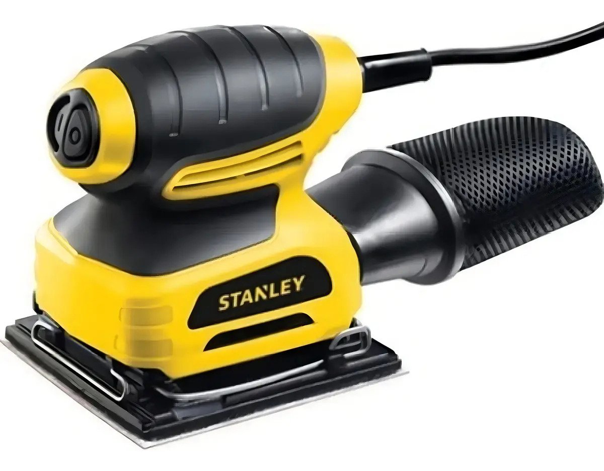 Lijadora Profesional Orbital Stanley Stel401 Amarilla 50hz/60hz 220w Amarillo 50 Hz/60 Hz - Imagen 3