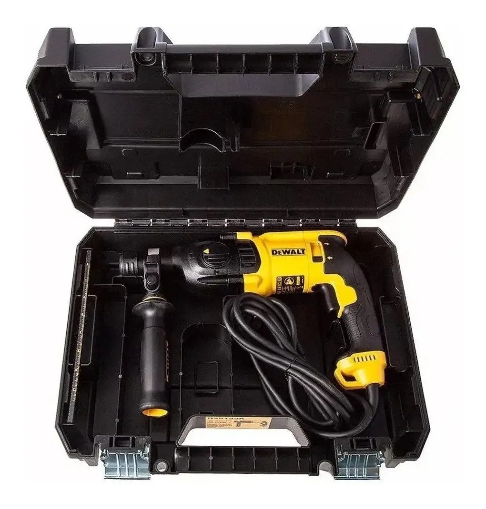 El Martillo Combinado Dewalt D25133k Sds 800 W Viene Con Accesorios Amarillo/negro 50 Hz/60 Hz - Imagen 3