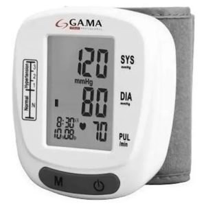 Tensiometro Digital Ga.ma Italy Bp 2116 Full Automático De Muñeca 6300 Color Blanco Blanco/gris