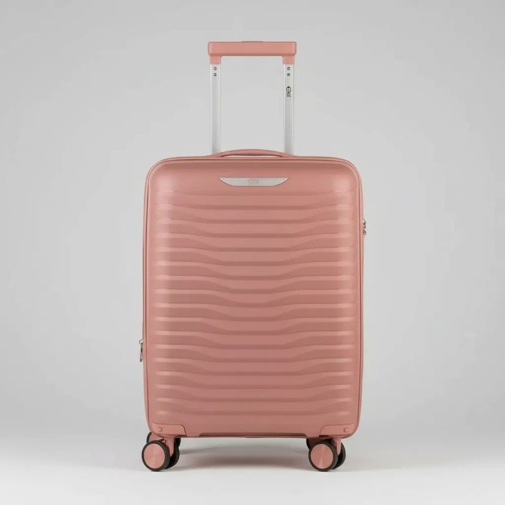 Valija Carry On 20 Polipropleno Elf Expandible Rosa Lisa - Imagen 2