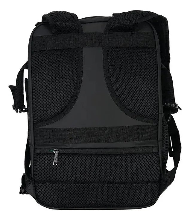 Mochila De Viaje Elf Carry On Antirrobo Para Cabina Negro Engomado - Imagen 8