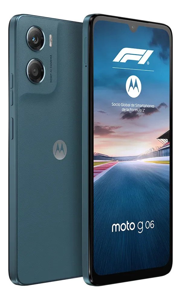 Moto G06 64gb Nfc Tapestry Azul