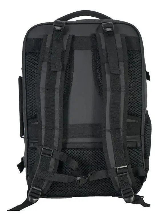 Mochila De Viaje Elf Carry On Antirrobo Para Cabina Negro Engomado - Imagen 3