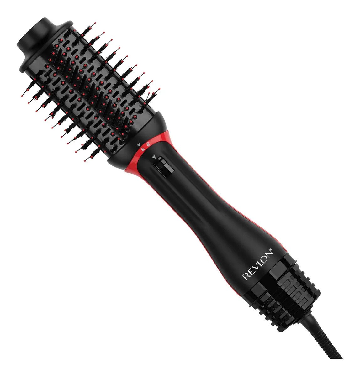 Cepillo Voluminizador 3 En 1 Revlon Con Cabezales Intercambiables Rvdr5333la2av1 Negro